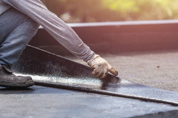 Professional Emergency Waterproofing technician working in Highwood, IL